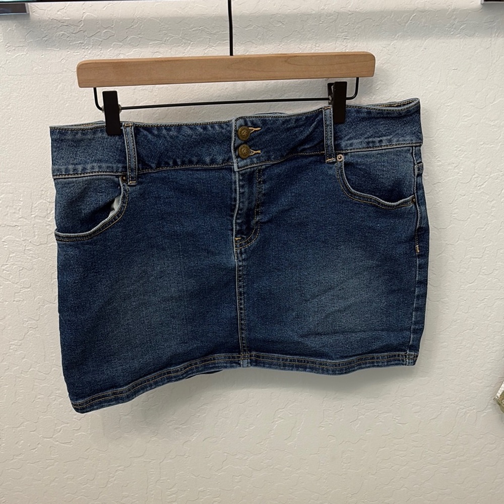 Princess Polly Blue Denim Skirt